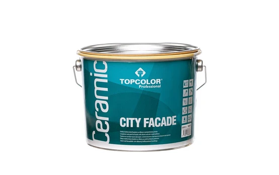 Fasadiniai dažai TOPCOLOR CERAMIC City Facade, 2.5 l