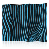 Artgeist Pertvara - Zebra pattern (turquoise) II [Room Dividers] kaina