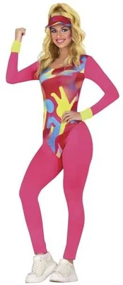 Fiesta Neon Aerobic dragt kostume