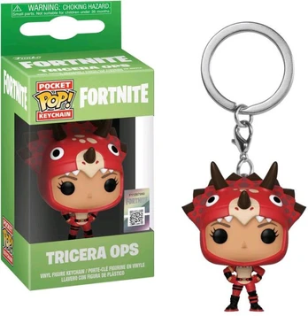 Funko Pocket Pop Keychain: Fortnite S2 – Tricera Ops