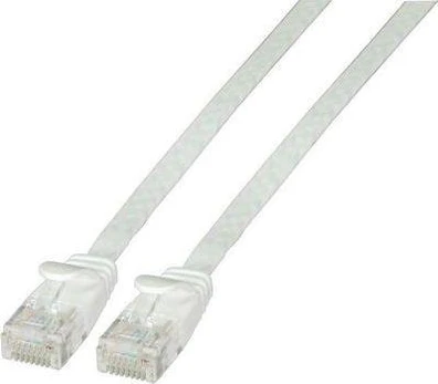 EFB U/UTP baltas 5 m Cat6a tinklo kabelis (K8107WS.5)