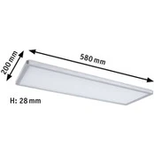 "Paulmann Atria Shine Panel dim chrome RGBW 58x20