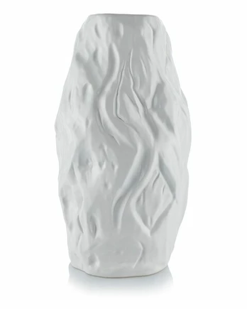 Vaza „Louis White“, 29 cm, balta