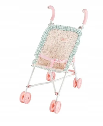 Vaikiškas vežimėlis lėlei iki 40 cm - Asi