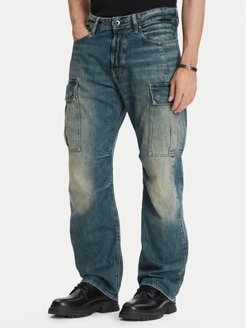 G-Star Raw Džinsai Contor 3D D27049-E358 Mėlyna Regular Fit