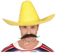 Fiesta Geltona sombrero, 50 cm kaina