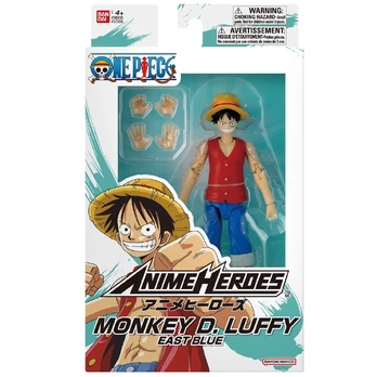 Bandai ANIME HEROES ONE PIECE - MONKEY D. LUFFY EAST Mėlynas