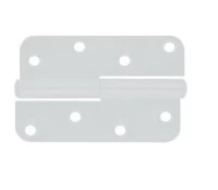 Lankstas durims, 11 cm, balta kaina