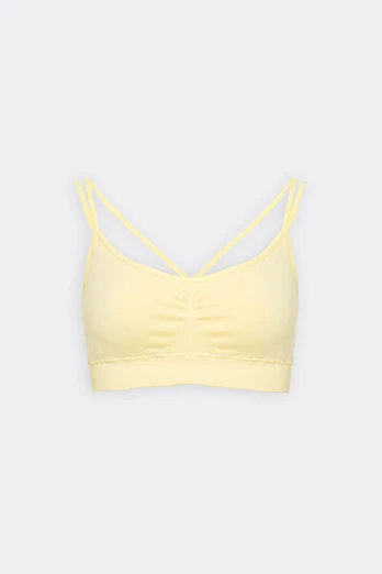 Besiuvis topas FLEX TOP ACTIVE Flexit Giulia, spalva lemon grass