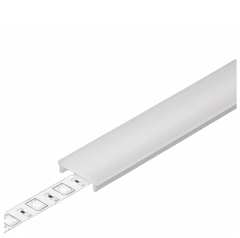 LED juostos profilio dangtelis F CLICK, baltas, 2m