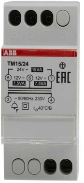 ABB TM15/24 Klingeltransformator 15VA 24VAC kaina