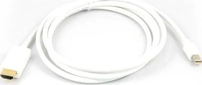 Kabelis LMP DisplayPort Mini – DisplayPort 1,8m balta (LMP-MDPDP)