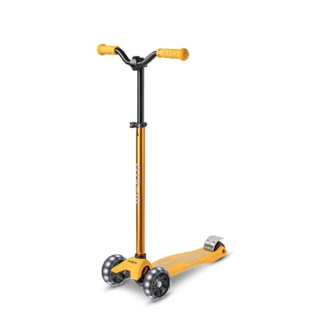 Maxi Micro Deluxe Pro LED paspirtukas | Sunburst Yellow