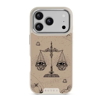 Libra - iPhone 17 Pro Case, Elite Light (MagSafe) / Silver / Beige