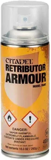 Games Workshop Citadel Primer Purškiklis: Retributor Armour