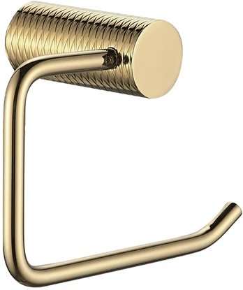 Tualetinio popieriaus laikiklis Rea Prism 9711, Brushed Gold
