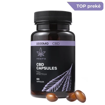CBD kapsulės (1500mg)