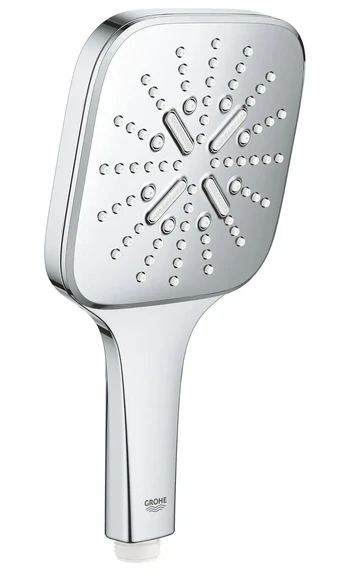 Grohe Rainshower SmartActive Cube – rankinis dušas 130, 3 srovių tipai, chromas 26550000