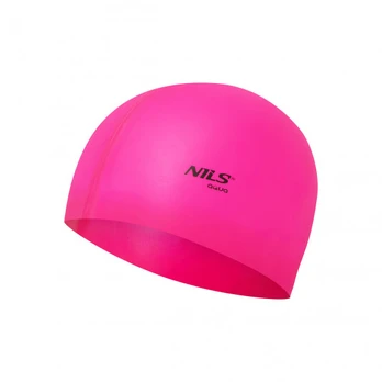 Plaukimo kepuraitė Nils Aqua NQC Solid PK01, rožinė