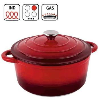 Was emaliuotas ketaus puodas, 5l