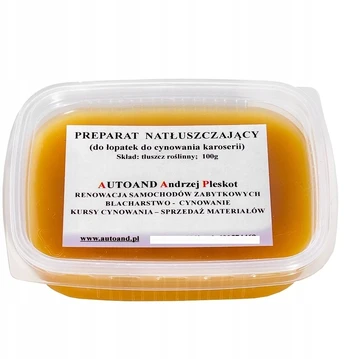 Riebalinis preparatas skardos litavimo mentelėms