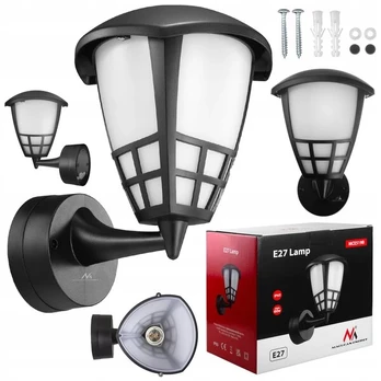 Lauko sieninis šviestuvas E27 Ip65 Maclean Mce519 B