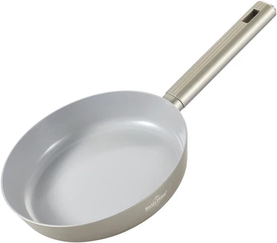 Pressed Aliuminio Frying Pan, 30 cm, 3.5 L, Ceramic Coating, Champagne