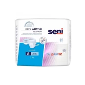 SENI sauskelnės ACTIVE Super Premium, S, 10 vnt. kaina