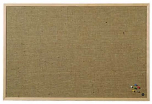 Bi Silque Opslagstavle Bi-Office Hessian, 60 x 120 cm