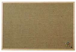 Bi Silque Opslagstavle Bi-Office Hessian, 60 x 120 cm kaina
