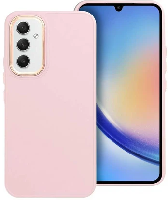 Dėklas Oem FRAME Case for SAMSUNG A54 5G powder pink