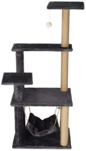 Kačių draskyklė Springos Multi-Level Cat House, 52 cm x 37 cm x 121 cm kaina