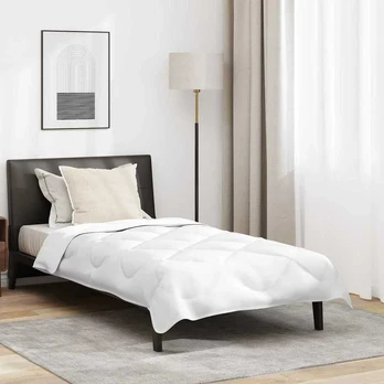Žiemos antklodės komplektas 2 pcs Balta 135 x 200 cm Mikropluoštas
