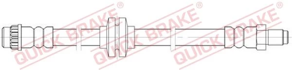 Stabdžių žarnelė QUICK BRAKE 32.126