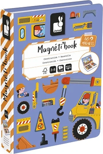 Janod - Magneti'Book - Construction (LKJ2526)