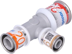Uponor S-PRESS PLUS TRÓJNIK Raudonas PPSU 25-16-20