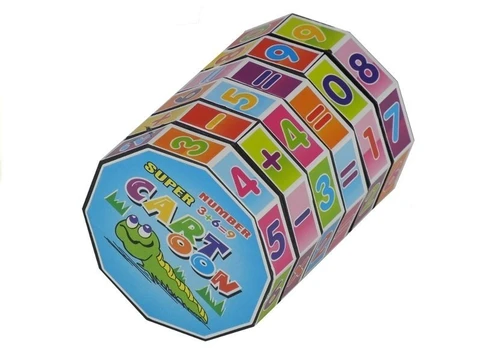 Matematiniai kubeliai Barrel, 7 cm, įvairių spalvų