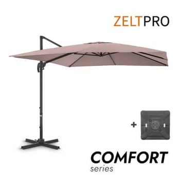 Skėčiai lauko su Solid padu Comfort Taupe