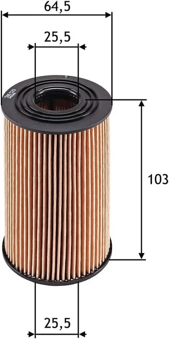 Valeo 586533 alyvos filtras