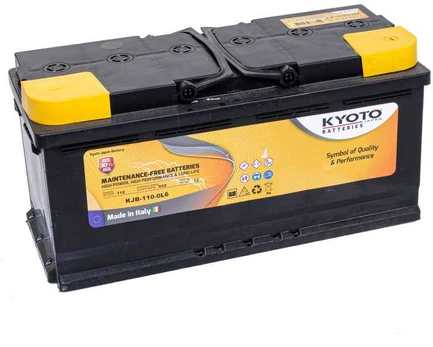 Akumuliatorius KYOTO 12V, 110Ah, 980A