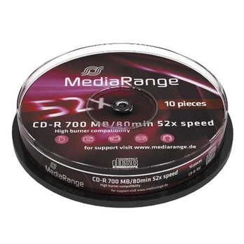 Mediarange CD- R 700 MB 52x 10 vienetų (MR214)