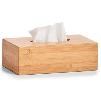 Zeller Bamboo Tissue Box 27.5 x 15.5 x 8.5 cm