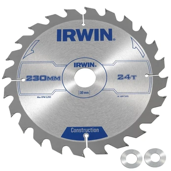 Irwin diskinis pjūklas 230x30x2,8mm 24 dantys. - 1897205