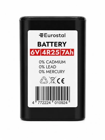 Eurostal Baterija 4R25 6V 7Ah