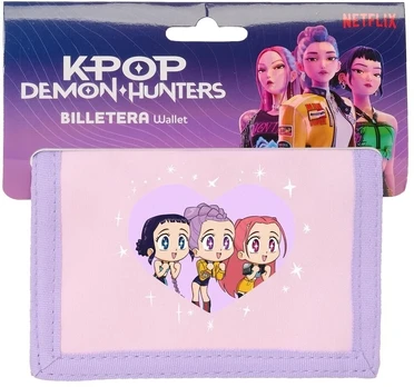 Safta Kpop Demon Hunters Chibi wallet
