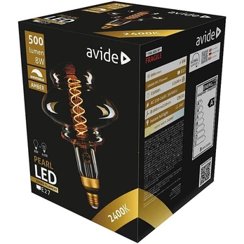 Avide LED lemputė Vintage 8W E27 210mm Dimmable