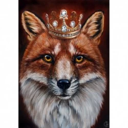 Deimantinis paveikslas Fox King WD2467