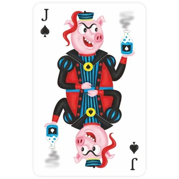 Kukuryku Žaidimų kortos 54 listki - Junior 63407