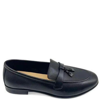 LA CONTE Loaferiai moterims, Juoda, Loafers