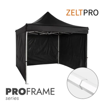 Lauko palapinė 3x3 Juoda Zeltpro PROFRAME